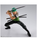 Figura Articulada One Piece, Roronoa Zoro Romance Dawn SH Figuarts 15 cm