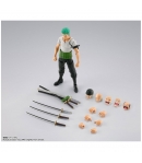 Figura Articulada One Piece, Roronoa Zoro Romance Dawn SH Figuarts 15 cm