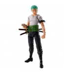 Figura Articulada One Piece, Roronoa Zoro Romance Dawn SH Figuarts 15 cm