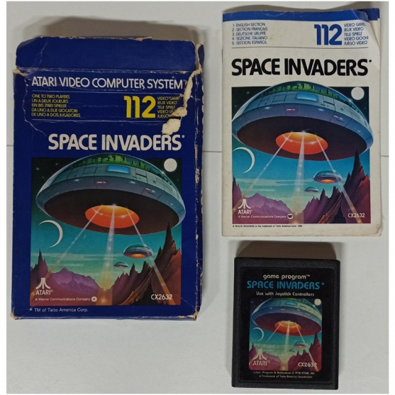 Space Invaders, Atari 2600, CX2632