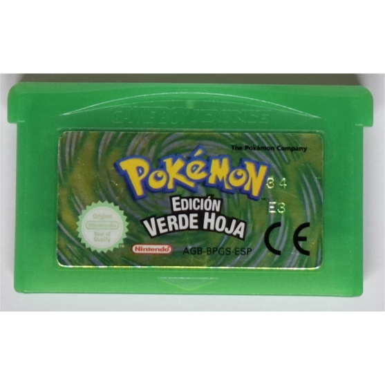 Pokémon Edición Verde Hoja, Nintendo Game Boy Advance, Pal-Esp